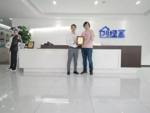 熱烈祝賀羅總簽約創(chuàng)綠家江蘇省南京市區(qū)級代理！