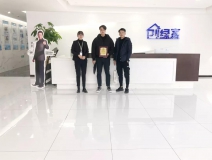 熱烈祝賀錢總、高總簽約創綠家上海市區級代理！