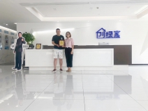 熱烈祝賀馬總夫婦簽約創綠家鹽城市區級代理！